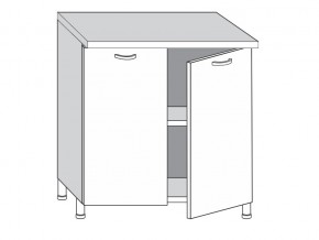 2.80.2 Шкаф-стол на 800мм с 2-мя дверцами в Муравленко - muravlenko.magazinmebel.ru | фото