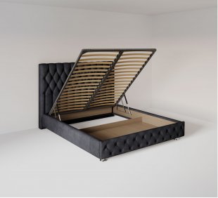Кровать Версаль 1.4 м с подъемным механизмом в Муравленко - muravlenko.magazinmebel.ru | фото - изображение 5