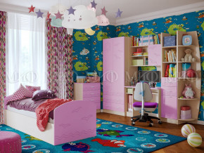 Детская комната Юниор-2 Сиреневый в Муравленко - muravlenko.magazinmebel.ru | фото