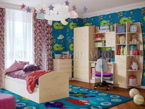 Детская комната Юниор-2 Ваниль в Муравленко - muravlenko.magazinmebel.ru | фото