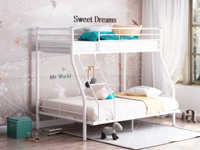 Двухъярусная кровать Гранада-2 140 белая в Муравленко - muravlenko.magazinmebel.ru | фото - изображение 1