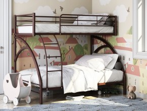 Двухъярусная кровать Виньола 2 Коричневая в Муравленко - muravlenko.magazinmebel.ru | фото