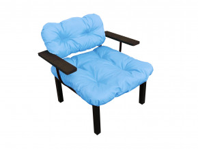 Кресло Дачное голубая подушка в Муравленко - muravlenko.magazinmebel.ru | фото