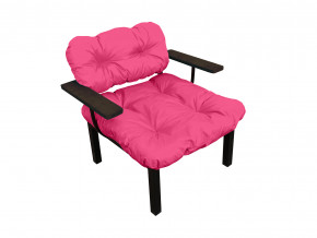 Кресло Дачное розовая подушка в Муравленко - muravlenko.magazinmebel.ru | фото