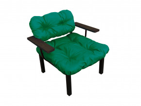 Кресло Дачное зелёная подушка в Муравленко - muravlenko.magazinmebel.ru | фото