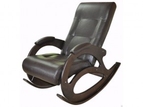 Кресло-качалка К 5/3 коричневое в Муравленко - muravlenko.magazinmebel.ru | фото