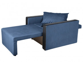Кресло-кровать Милена с подлокотниками велюр синий в Муравленко - muravlenko.magazinmebel.ru | фото - изображение 2