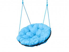 Кресло Папасан подвесное голубая подушка в Муравленко - muravlenko.magazinmebel.ru | фото - изображение 1