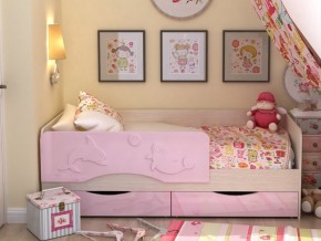 Кровать детская Алиса КР 812 розовая 1600 в Муравленко - muravlenko.magazinmebel.ru | фото