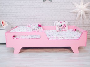 Кровать детская Бэби розовая в Муравленко - muravlenko.magazinmebel.ru | фото