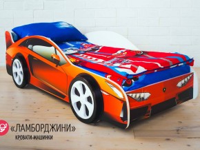 Кровать детская машинка Ламборджини в Муравленко - muravlenko.magazinmebel.ru | фото - изображение 2