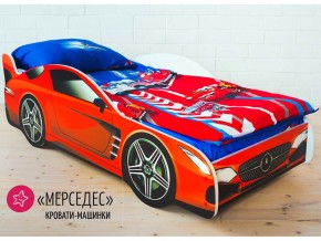 Кровать детская машинка Мерседес в Муравленко - muravlenko.magazinmebel.ru | фото