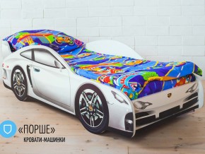 Кровать детская машинка Порше в Муравленко - muravlenko.magazinmebel.ru | фото