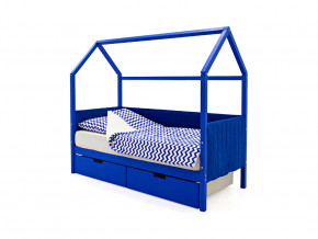 Кровать-домик мягкий Svogen с ящиками синий в Муравленко - muravlenko.magazinmebel.ru | фото - изображение 1