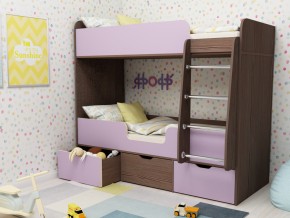 Кровать двухъярусная Малыш двойняшка бодега-ирис в Муравленко - muravlenko.magazinmebel.ru | фото - изображение 1
