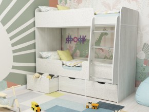 Кровать двухъярусная Малыш двойняшка винтерберг-феритейл в Муравленко - muravlenko.magazinmebel.ru | фото