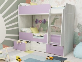 Кровать двухъярусная Малыш двойняшка винтерберг-ирис в Муравленко - muravlenko.magazinmebel.ru | фото - изображение 1
