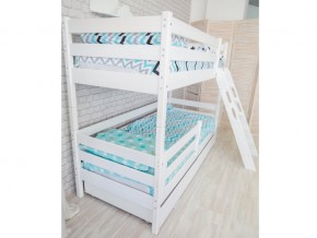 Кровать двухъярусная Сонечка с наклонной лестницей и ящиками в Муравленко - muravlenko.magazinmebel.ru | фото - изображение 3