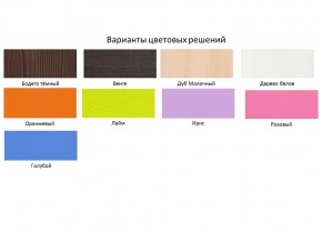 Кровать двухъярусная Юниор 5 Бодего-Оранжевый в Муравленко - muravlenko.magazinmebel.ru | фото - изображение 2