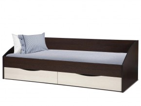 Кровать Фея-3 симметричная 2000х900 венге, вудлайн кремовый в Муравленко - muravlenko.magazinmebel.ru | фото - изображение 1