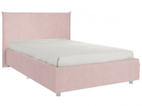 Кровать Квест 1200 велюр нежно-розовый в Муравленко - muravlenko.magazinmebel.ru | фото