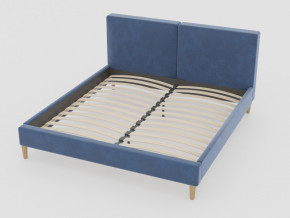 Кровать Линси 1200 синий в Муравленко - muravlenko.magazinmebel.ru | фото - изображение 1