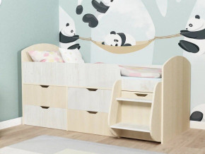 Кровать Малыш-7 Дуб-Винтерберг в Муравленко - muravlenko.magazinmebel.ru | фото