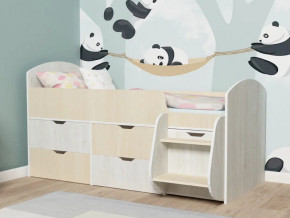 Кровать Малыш-7 Винтербер-Дуб в Муравленко - muravlenko.magazinmebel.ru | фото - изображение 1