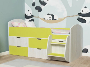 Кровать Малыш-7 Винтербер-Лайм в Муравленко - muravlenko.magazinmebel.ru | фото - изображение 1