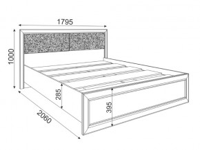 Кровать с настилом 1600 Саванна М05 в Муравленко - muravlenko.magazinmebel.ru | фото - изображение 2