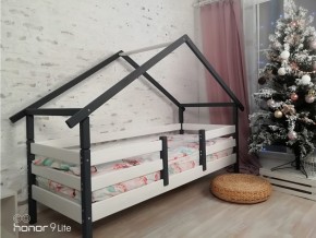Кровать Сонечка одноярусная с крышей в Муравленко - muravlenko.magazinmebel.ru | фото