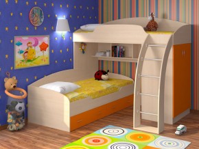 Кровать Соня 1+2 Оранжевый в Муравленко - muravlenko.magazinmebel.ru | фото - изображение 1