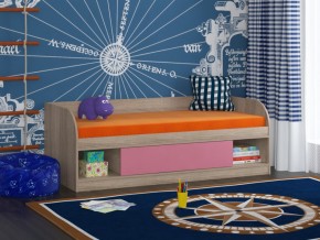 Кровать Соня 4 сонома-розовый в Муравленко - muravlenko.magazinmebel.ru | фото - изображение 1