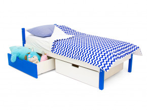Кровать Svogen classic с ящиками сине-белый в Муравленко - muravlenko.magazinmebel.ru | фото - изображение 3