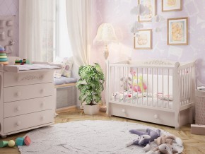 Кроватка детская белая Джулия в Муравленко - muravlenko.magazinmebel.ru | фото - изображение 2