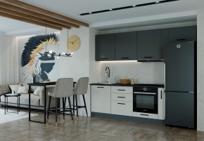 Кухонный гарнитур Лофт 2550 в Муравленко - muravlenko.magazinmebel.ru | фото - изображение 1