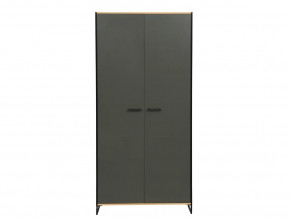 Шкаф для одежды 46.07 Доната серый в Муравленко - muravlenko.magazinmebel.ru | фото - изображение 3