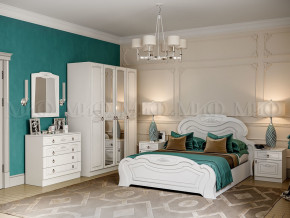 Спальня Александрина белая глянцевая в Муравленко - muravlenko.magazinmebel.ru | фото - изображение 1