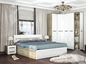 Спальня Наоми с угловым шкафом в Муравленко - muravlenko.magazinmebel.ru | фото - изображение 1