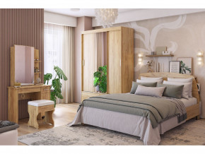 Спальня Виктория-1 дуб крафт золотой в Муравленко - muravlenko.magazinmebel.ru | фото