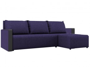 Угловой диван фиолетовый Алиса 3 Savana Violet в Муравленко - muravlenko.magazinmebel.ru | фото - изображение 1
